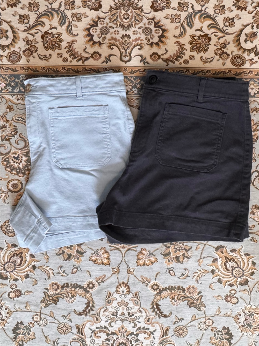 *Bundle of 2* Loft Palmer Shorts - Size 12 - Blue / Gray
